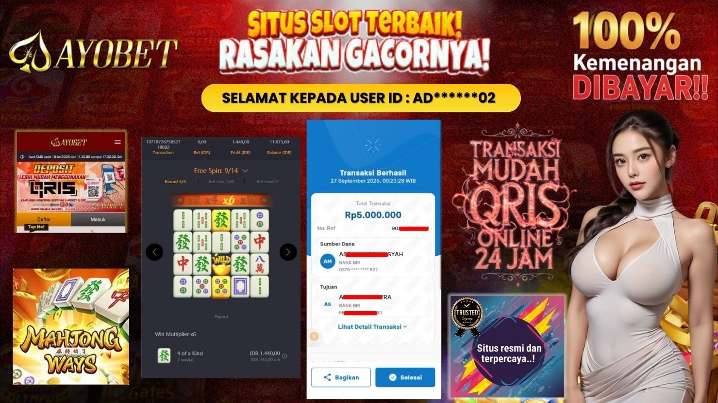 AYOBET JACKPOT SLOT MAHJONG WAYS